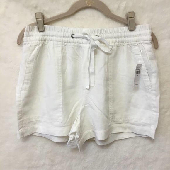 GAP Factory White Pull-On Utility Shorts - Picture 4 of 10